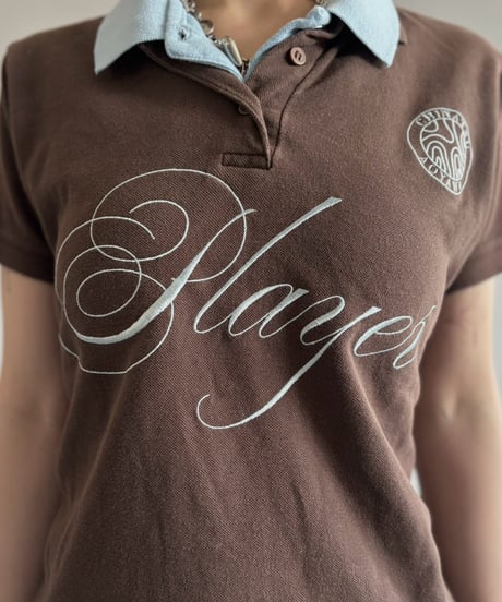 【Chinatsu Aoyama】 RE Player Polo Shirt / 260827-042