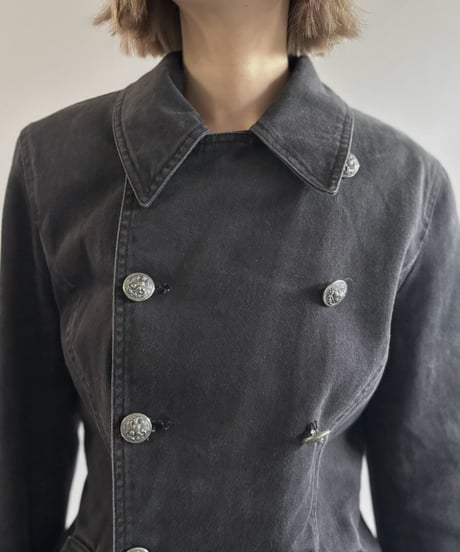 【USED】 90's DKNY Double Breast Jacket  / 261003-024