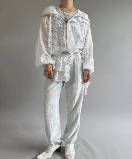 【RE;CIRCLE】RE Lace Hooded Jacket / 260914-003