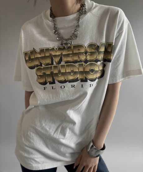【USED】90's UNIVERSAL STUDIOS FLORIDA T-Shirt / 260801-005