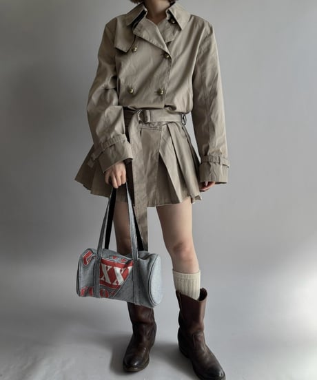 【RE;CIRCLE】 RE Sweat Boston Bag  /261015-033
