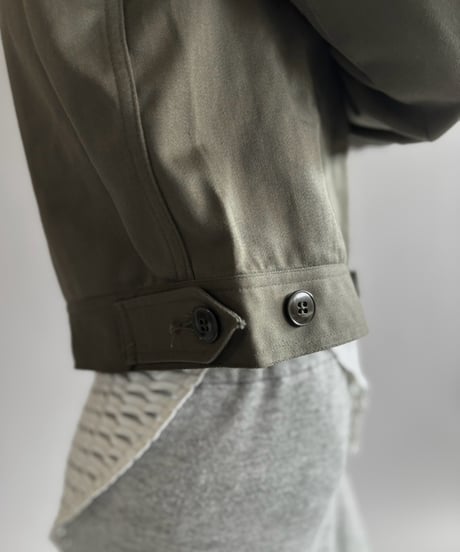 【USED】 Military Cropped Jacket  / 260926-010
