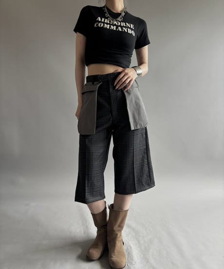 【RE;CIRCLE】 Re Slacks Pocket Shorts /  260727-002