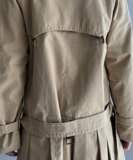 【RE;CIRCLE】 RE Pleated Hem Trench Coat  / 261019-027