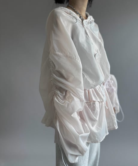 【RE;CIRCLE】RE Snow Parka Jacket Dyed Light Pink / 260914-013