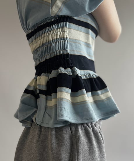 【RE;CIRCLE】 RE Polo PEPLUM / 260806-007