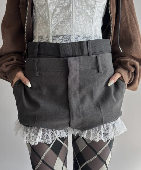 【Chinatsu Aoyama】  Suit Short Pants /  2601022-028
