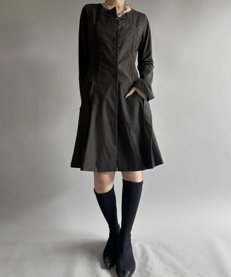 【USED】 03322 Design Long Jacket/ 260919-019