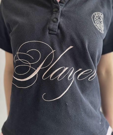 【Chinatsu Aoyama】 RE Player Polo Shirt / 260827-018
