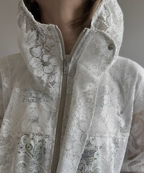 【RE;CIRCLE】RE Lace Hooded Jacket / 260824-012