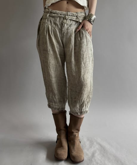 【USED】 Linen Ankle Length Pants / 260815-011