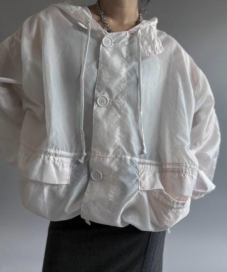 【RE;CIRCLE】RE Snow Parka Jacket Dyed Light Pink / 260914-012