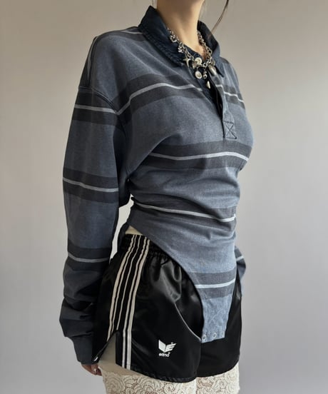 【RE;CIRCLE】 RE Leotard Rugger Shirt/ 260928-012