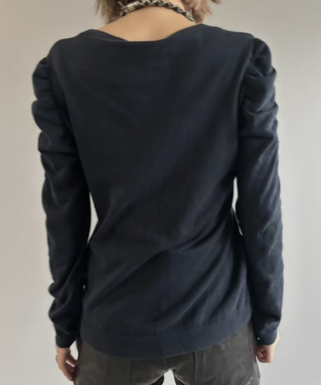 【USED】 ESPRIT Puff Sleeve Cardigan / 261003-029