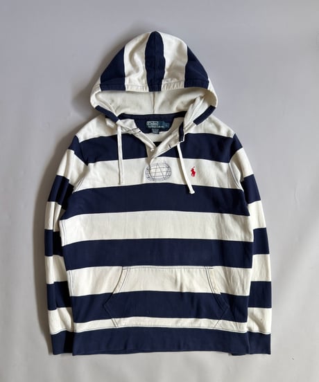 【USED】 Polo by Ralph Lauren Hooded Rugger Shirt / 260905-001
