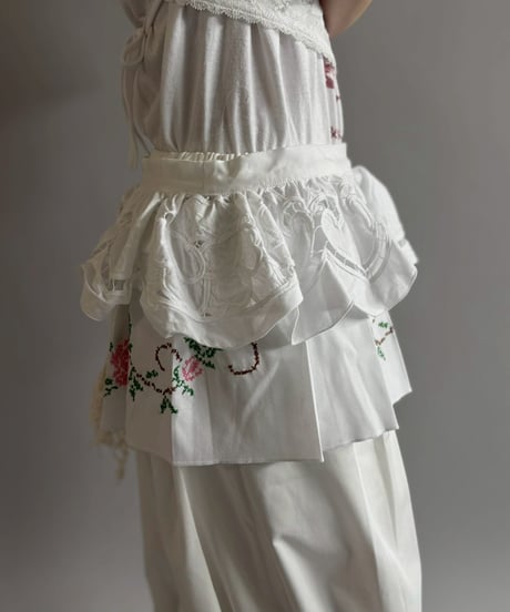 【Chinatsu Aoyama】 RE The Home Makers Wrap Skirt / 260716-035