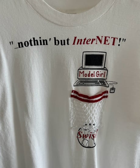 【USED】 Made in USA 90's INTERNET T-Shirt / 260822-011