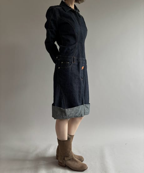 【USED】 W&LT Design Denim One-Piece / 261003-022