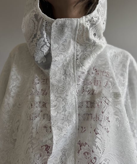 【RE;CIRCLE】RE Lace Hooded Jacket / 260824-003
