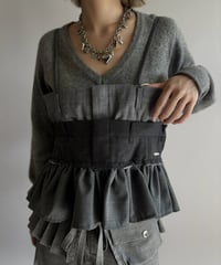 【Chinatsu Aoyama】 Suit Bustier /  2601022-035