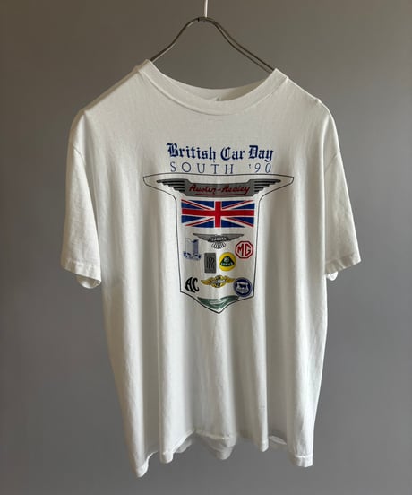 【USED】 Made in USA 90's British Car Day T-Shirt / 260801-002