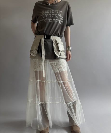 【RE;CIRCLE】  RE Fishing Vest Belt Bag / 260810-005