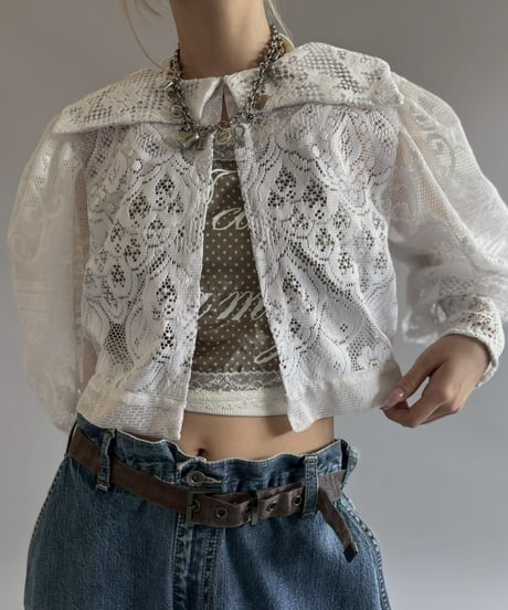 【RE;CIRCLE】RE Crochet  Blouse / 260709-001
