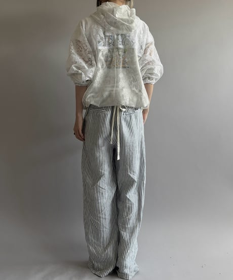 【RE;CIRCLE】RE Lace Hooded Jacket / 260824-012