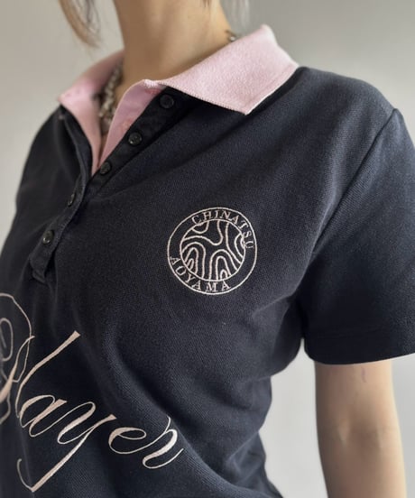 【Chinatsu Aoyama】 RE Player Polo Shirt / 260827-018