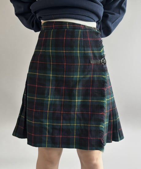 【USED】 Kilt Check Skirt / 261031-030