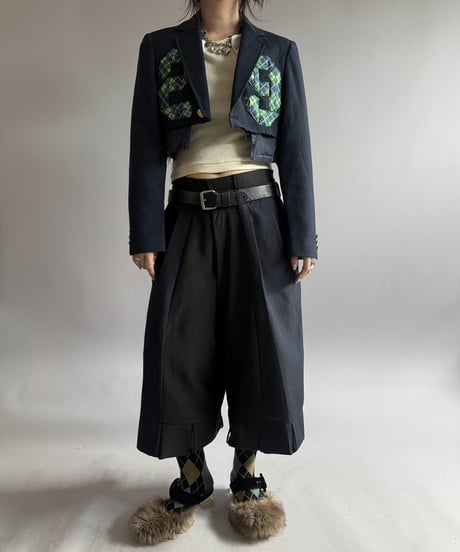 【RE;CIRCLE】 RE Numbering Tie Blazer  / 261019-006