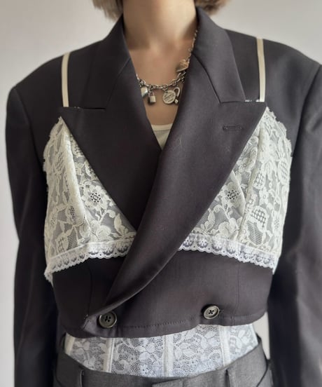 【Chinatsu Aoyama】 Suit Camisole Jacket  /  2601022-030
