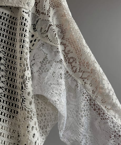 【RE;CIRCLE】RE Crochet  Hooded Blouson / 260709-012