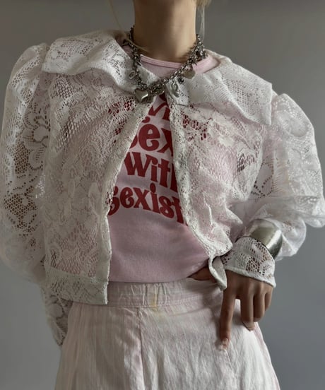 【RE;CIRCLE】RE Crochet  Blouse / 260709-003