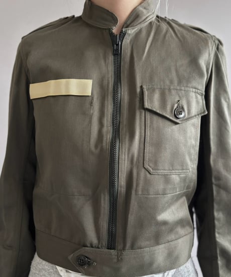 【USED】 Military Cropped Jacket  / 260926-010