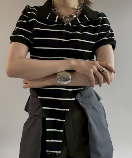 【RE;CIRCLE】RE Leotard Polo Shirt / 260713-019