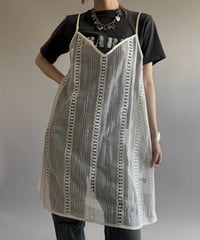 【RE;CIRCLE】  RE Lace Camisole One-Piece Middle / 260810-034