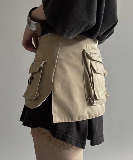 【RE;CIRCLE】  RE Fishing Vest Belt Bag / 260810-011