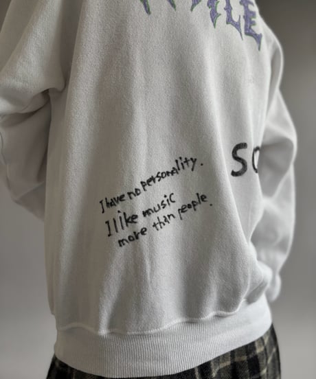 【RE;CIRCLE】 RE Mash up Products Handwritten Sweat Top  /261026-020