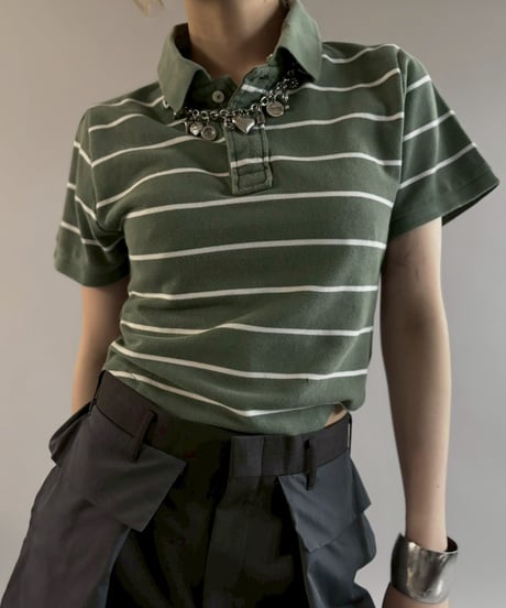 【RE;CIRCLE】RE Leotard Polo Shirt / 260713-015