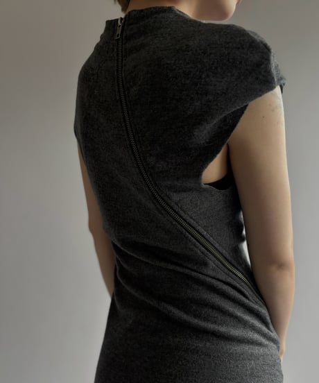 【USED】 HELMUT LANG Design N/S Zipper One-Piece / 261010-009