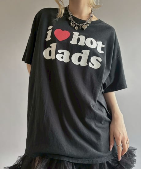 【USED】 I ♡ hot dads T-Shirt/ 260711-005