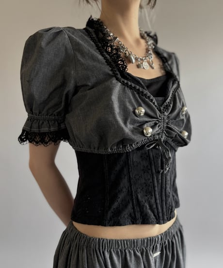 【Chinatsu Aoyama】 RE The Home Makers Blouse / 260820-001