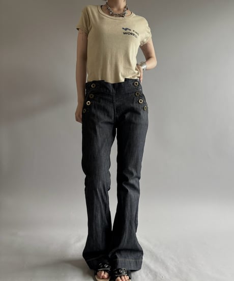 【USED】 Made in USA KMS WORKS T-Shirt / 260815-008