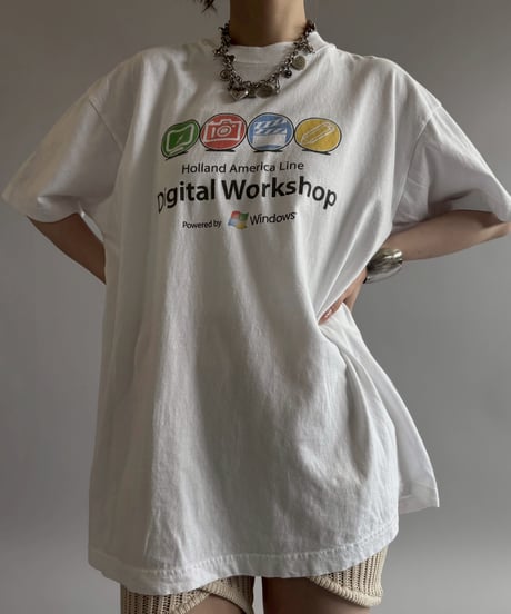 【USED】 ATEX Windows T-Shirt / 260725-019