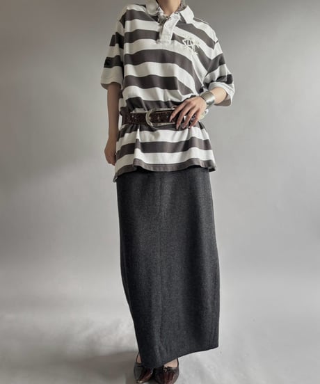 【USED】 Wool Long Skirt / 260822-008