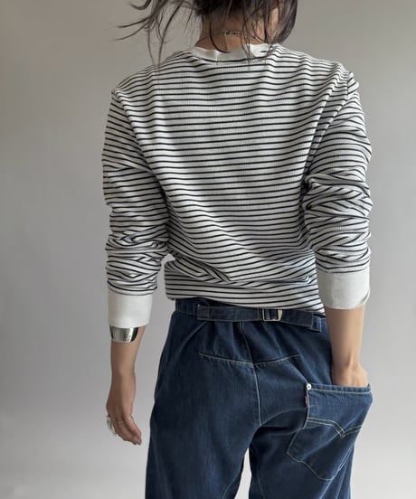【USED】 Polo Ralph Lauren Border Thermal Top / 260905-014