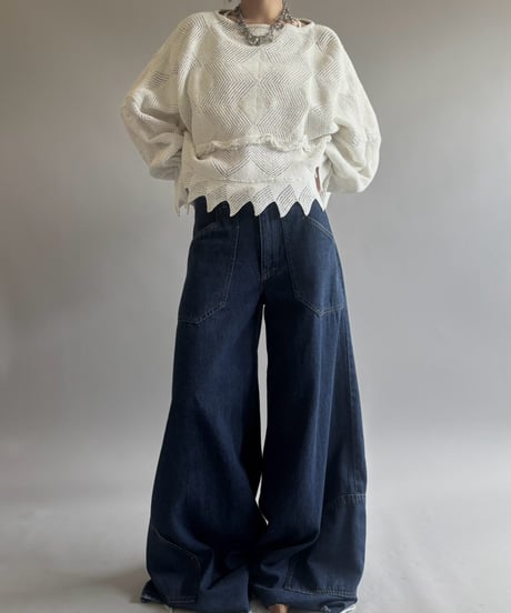 【RE;CIRCLE】 RE Crochet Top / 260803-016
