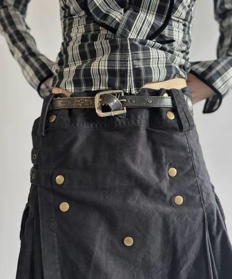 【USED】 DAMN NEAR KILT'EM Design Skirt / 260919-010
