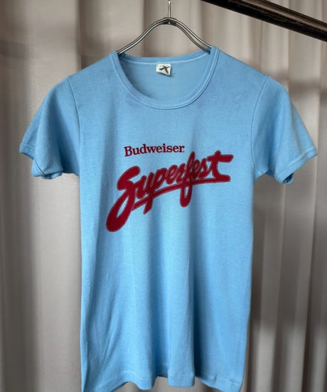 【USED】 Made in USA 70~80's Budweiser T-Shirt/ 260725-002